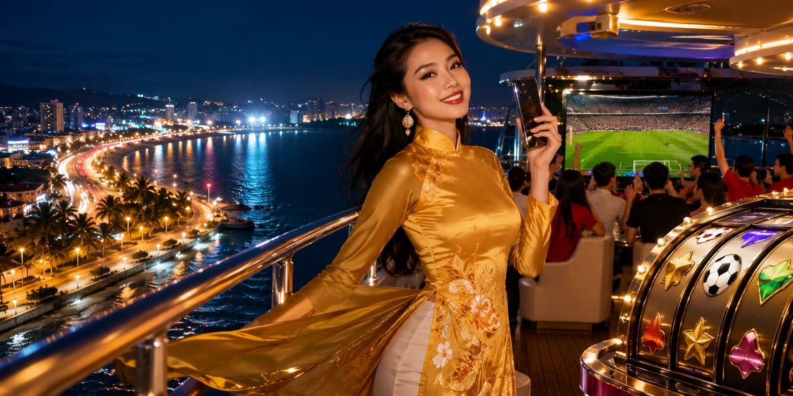 Trải nghiệm trò chơi slot tại Phan Thiết với phong cách áo dài truyền thống Việt Nam