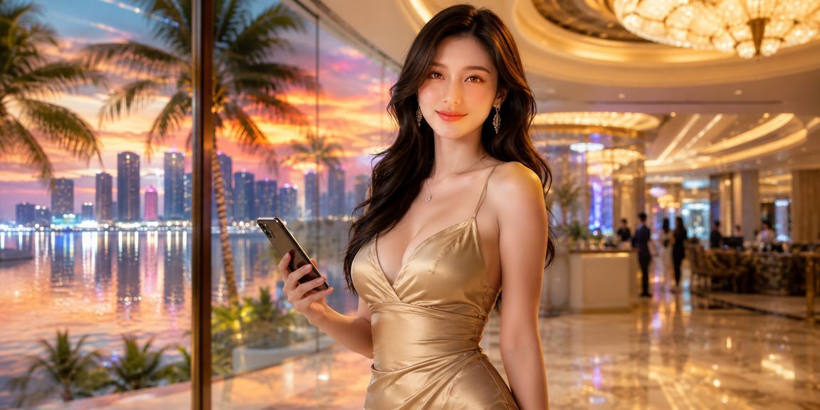 Người dùng tại Phú Quốc theo dõi tỷ lệ kèo bóng đá qua điện thoại trong không khí lễ hội